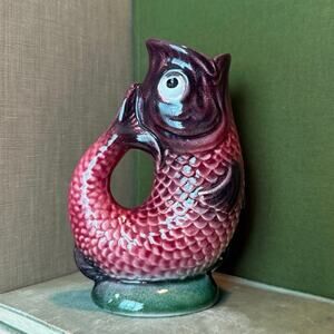 Caldas Portugal Fish Vase • Jay Willfred • 6.25”